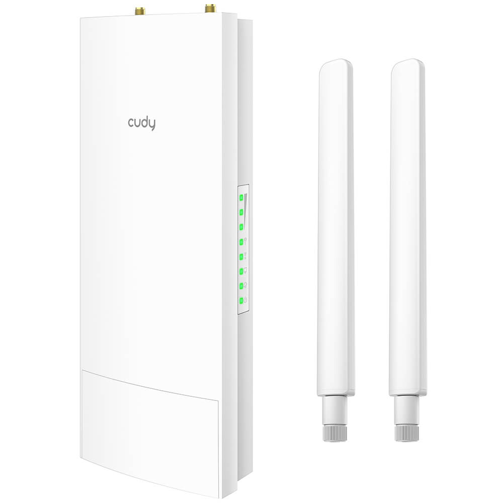 Cudy Cudy 4G Router LT500 Outdoor Cat 4 AC1200 IP65 Vit - Teknikhallen.se