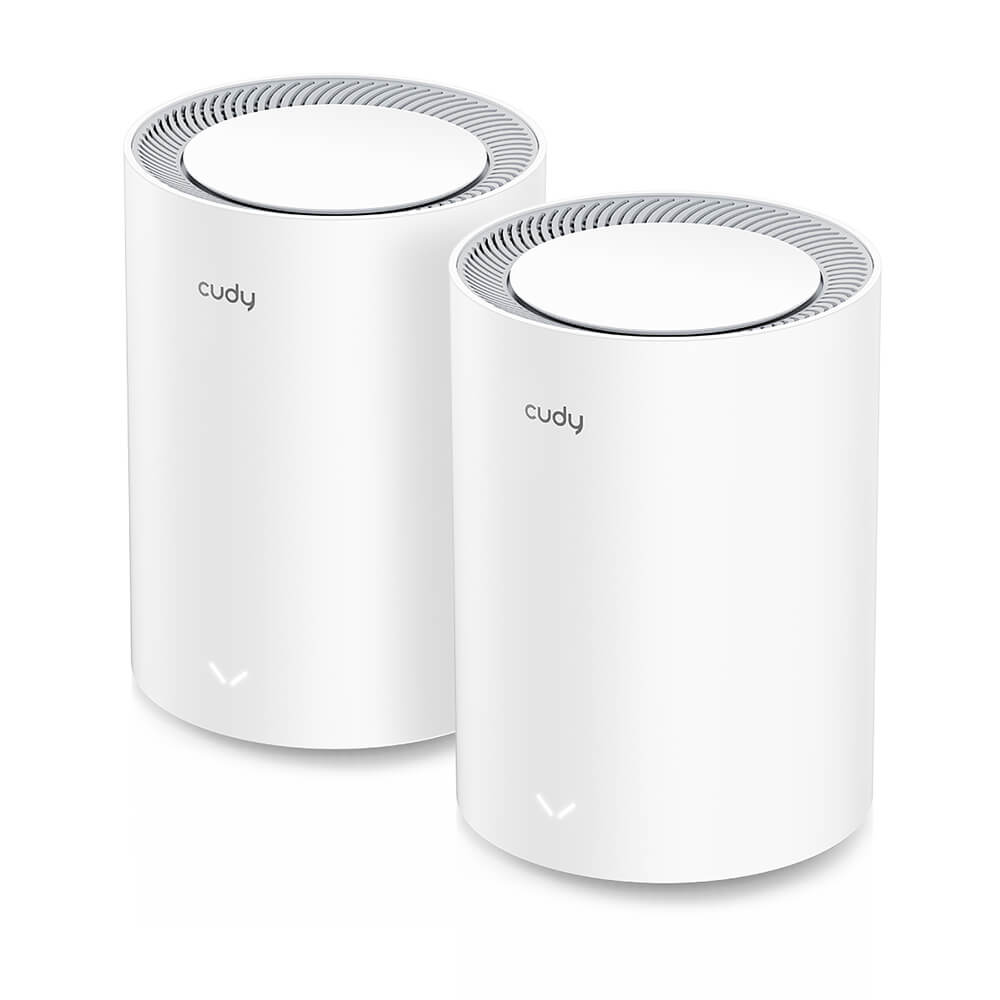 Cudy Cudy Mesh Solution M3000 2-pack AX3000 Gigabit Wi-Fi 6 2.5G Vit - Teknikhallen.se