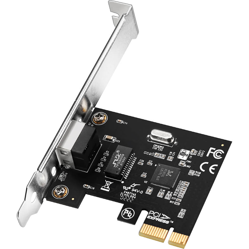 Cudy Cudy Adapter PCI-E PE25 2.5 Gigabit 1P Low Profile - Teknikhallen.se
