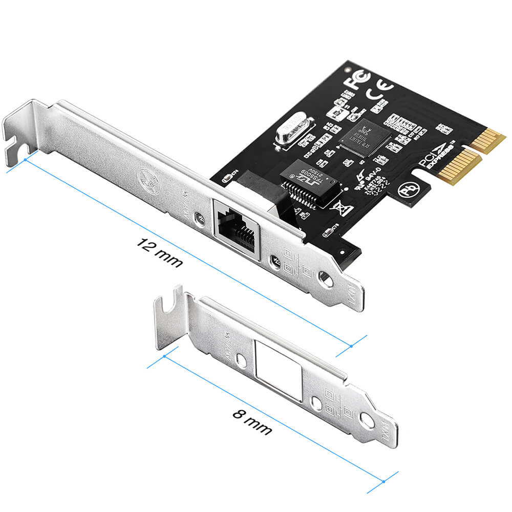 Cudy Cudy Adapter PCI-E PE25 2.5 Gigabit 1P Low Profile - Teknikhallen.se