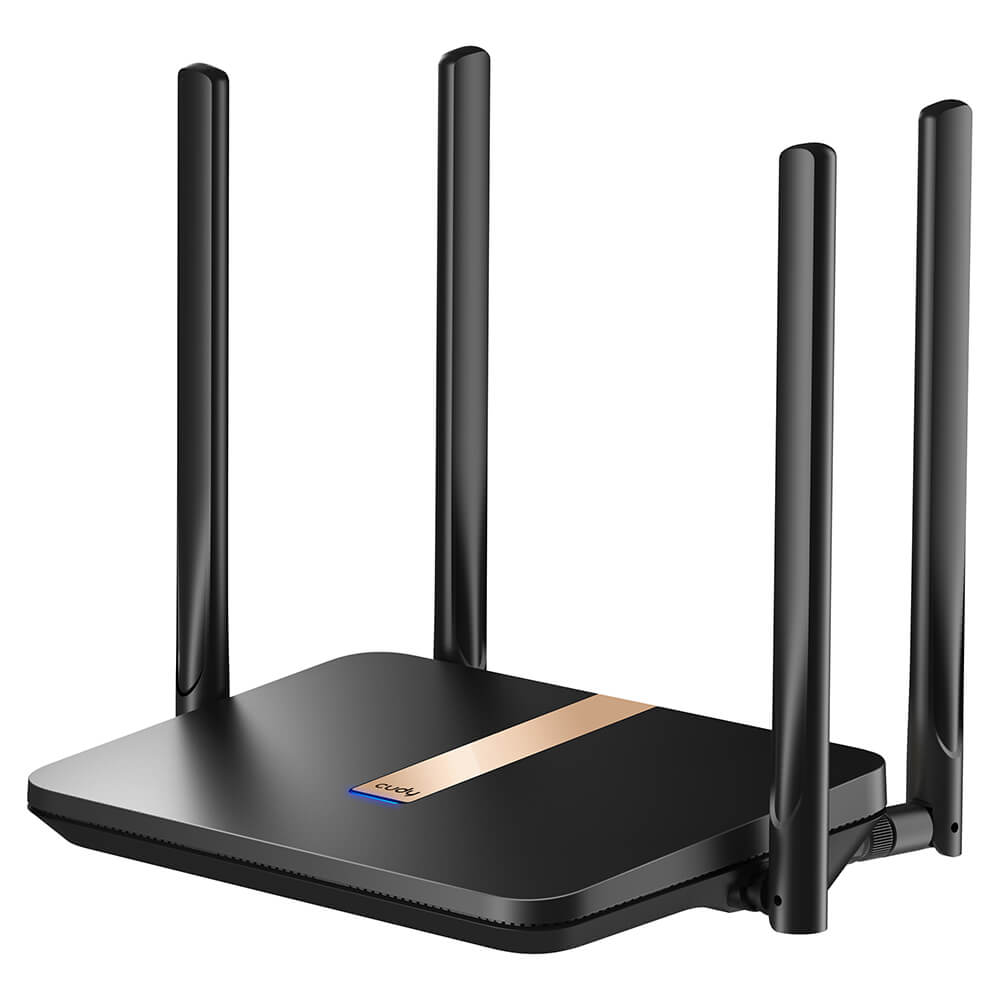 Cudy Cudy 4G Router LT500D Cat4 AC1200 Svart - Teknikhallen.se